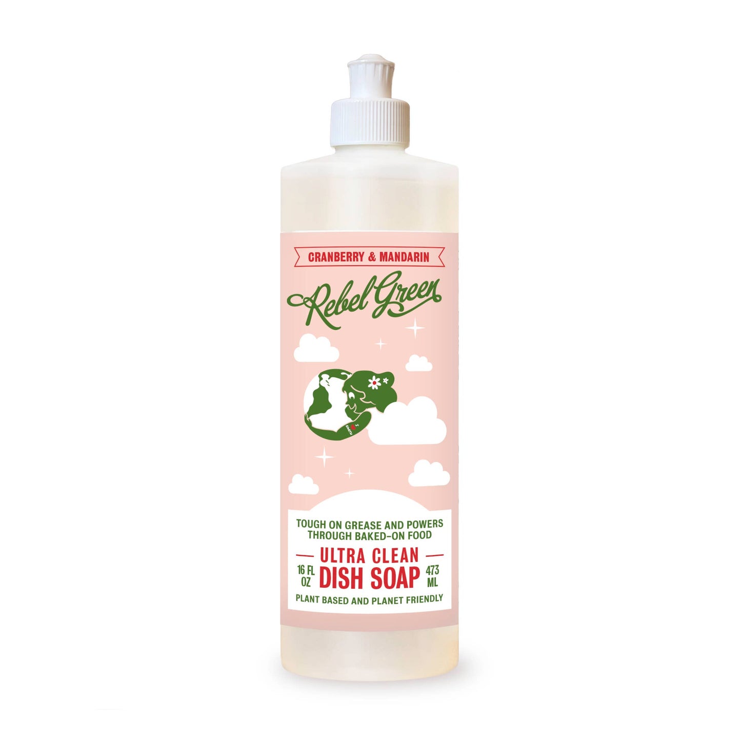 Rebel Green Dish Soap -9 fragrances 16 oz