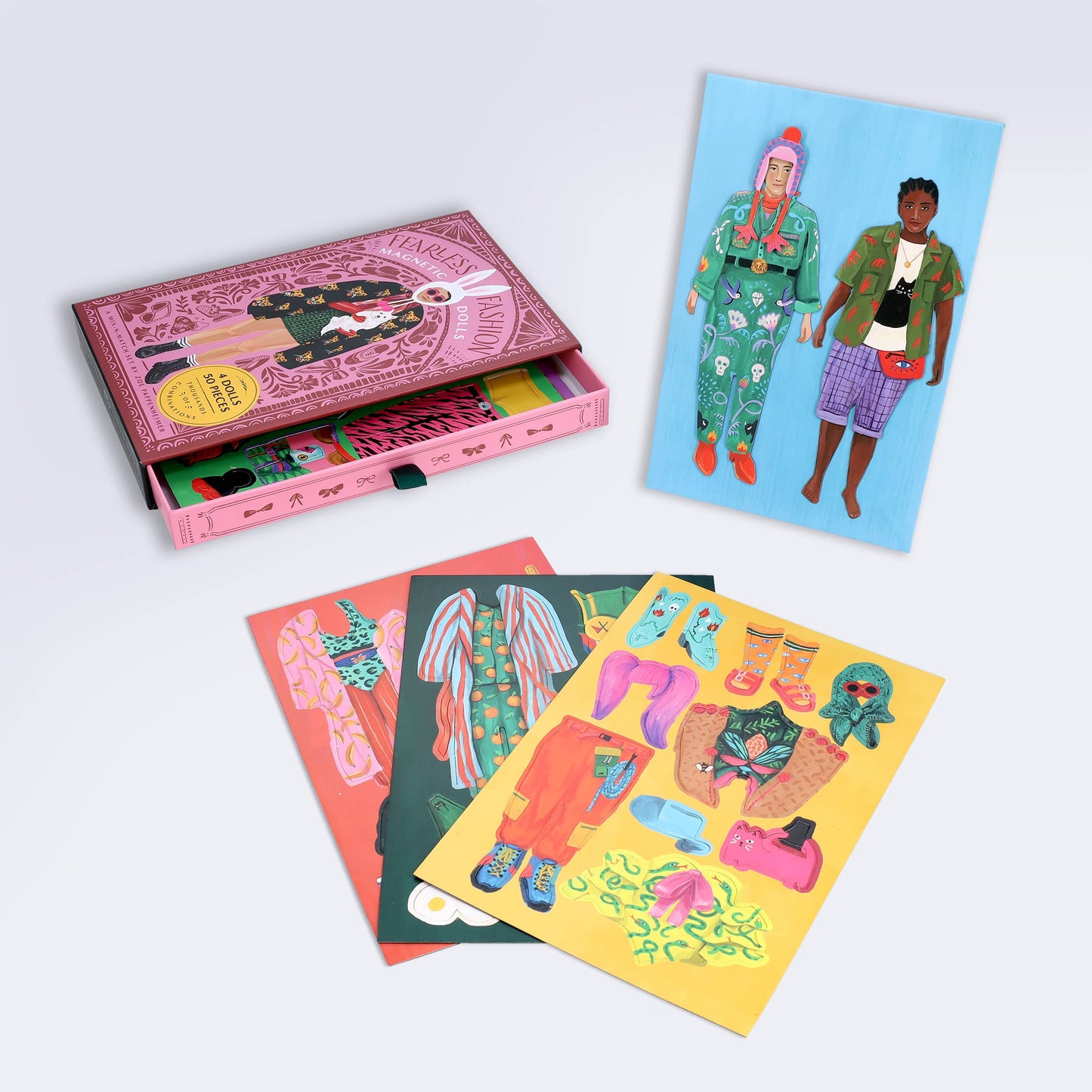 Fearless Fashion Magnetic Dolls