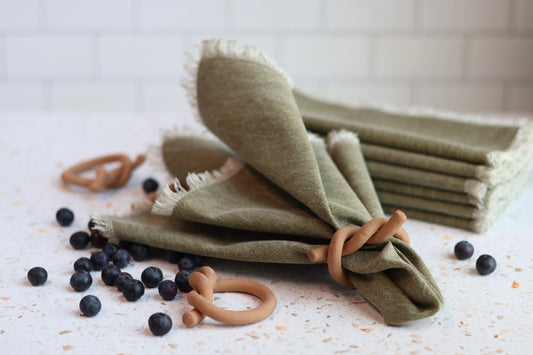 Jade Olive Cloth Napkin