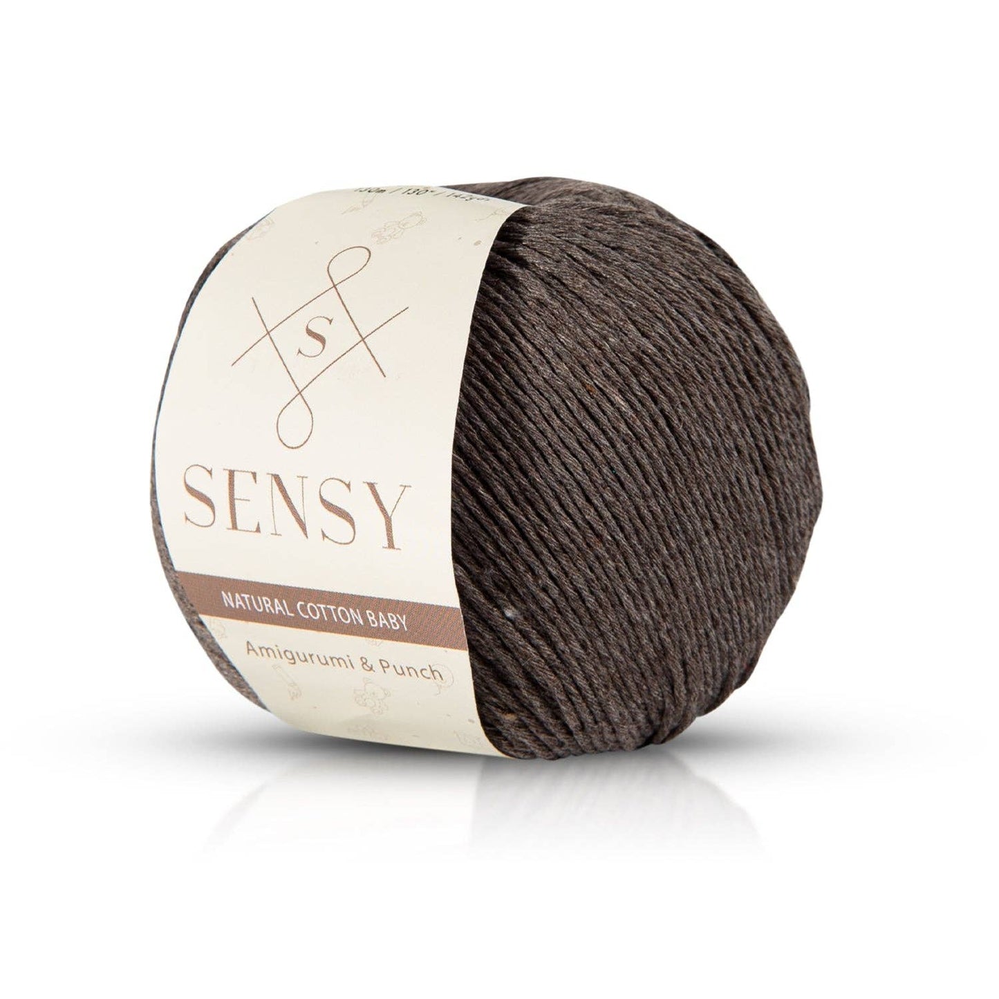 Sensy Premium 100% Soft Cotton Yarn for Amigurumi Knitting in 11 Color Options