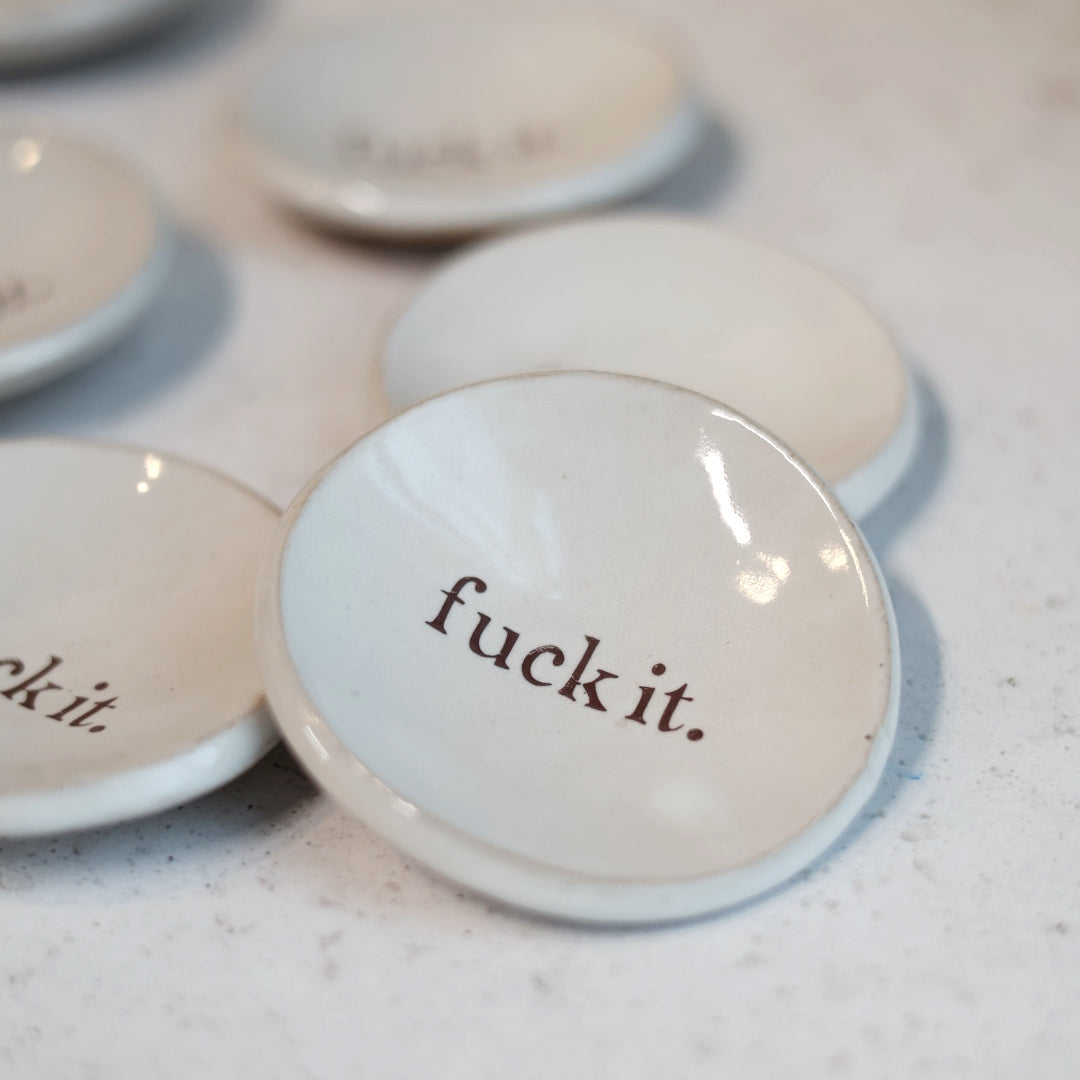 Fu#k It Trinket Dish