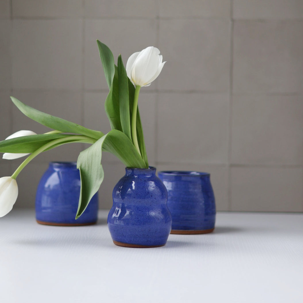 Artist Choice Small Vase in Cobalt Blue