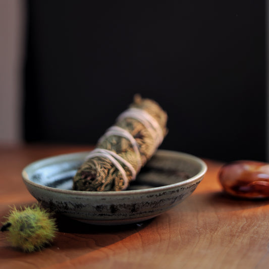 Ritual Bowl in Moss Green