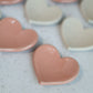 Handmade Heart-Shaped Trinket Dish in Blush Pink