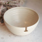 Modern Yarn Bowl in Cream