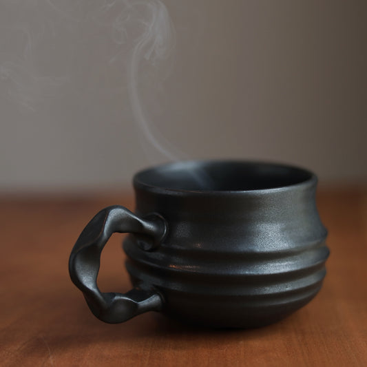 Black Cauldron Mug | Slow Dark