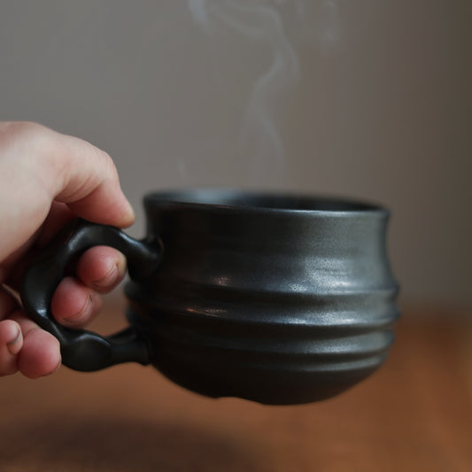 Black Cauldron Mug | Slow Dark