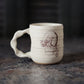 Companion Mug in Cream | Slow Dark Feline