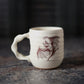 Companion Mug in Cream | Slow Dark Bat
