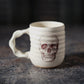 Companion Mug in Cream | Slow Dark Skull