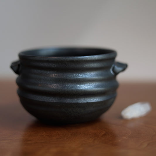 Black Cauldron Bowl | Slow Dark