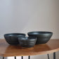 Nested Set of Bowls in Black