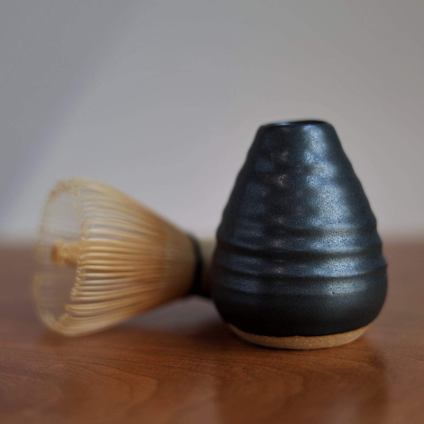 Kusenaoshi Matcha Whisk Holder in Black