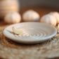 Mini Garlic Plate in Cream