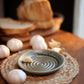 Mini Garlic Plate in Moss Green