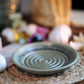Mini Garlic Plate in Moss Green
