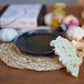 Mini Garlic Plate in Black