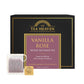 Vanilla Rose Individually wrapped Cotton Tea Bags: Case of 80 Teabags