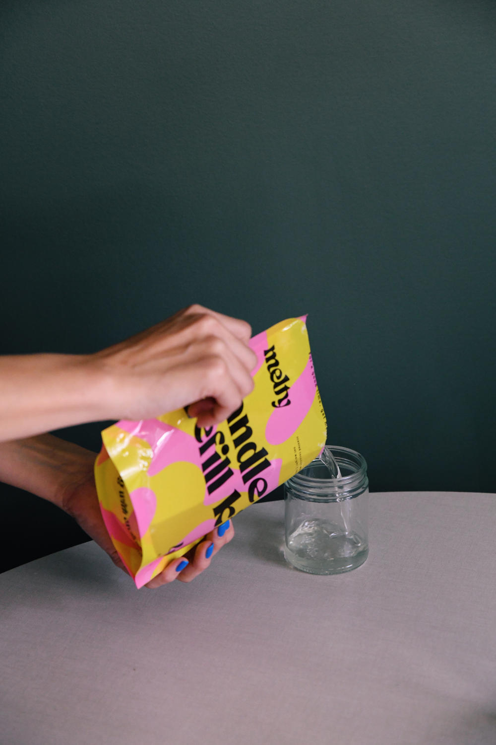 Candle Refill Kit - Blood Orange, Lime & Agave | Fruity Fragrance by themelty.co™