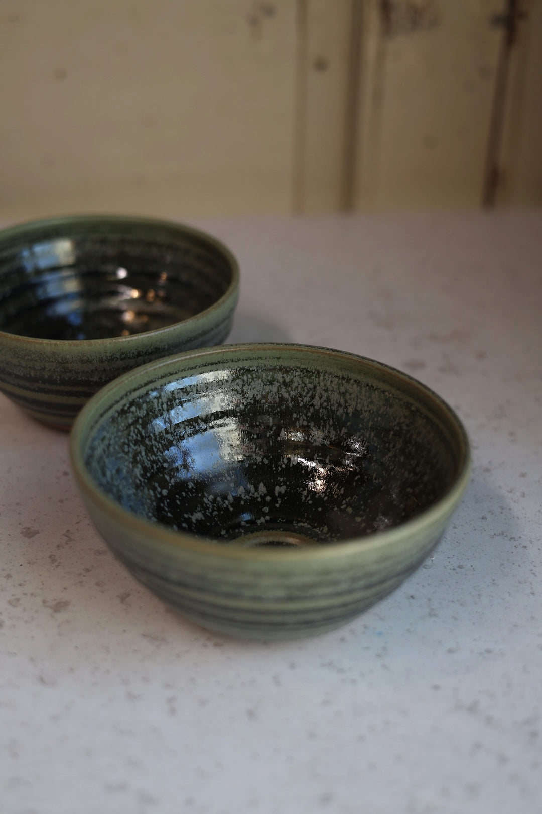 Ice Cream Bowl in Moss Green
