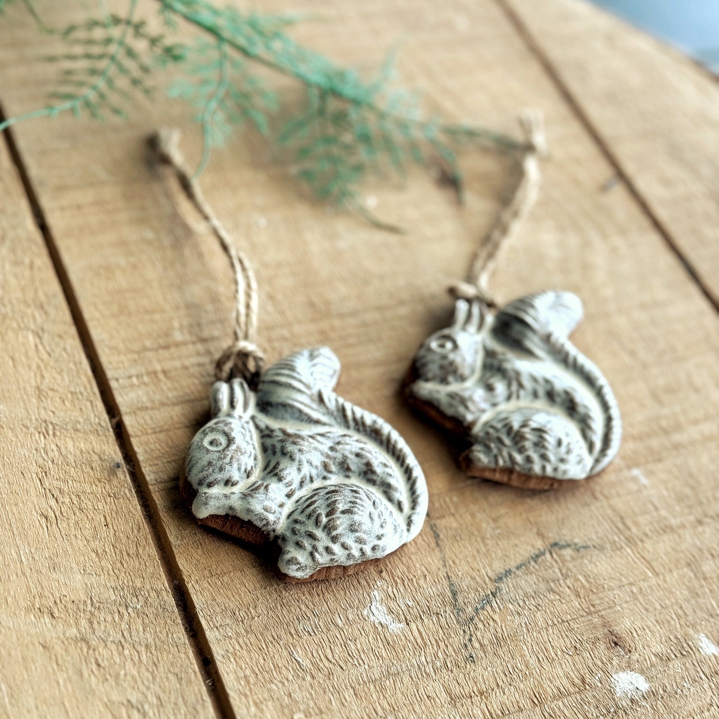 
                  
                    Squirrel Stoneware Ornament
                  
                