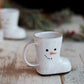 Snowman Boot Mug