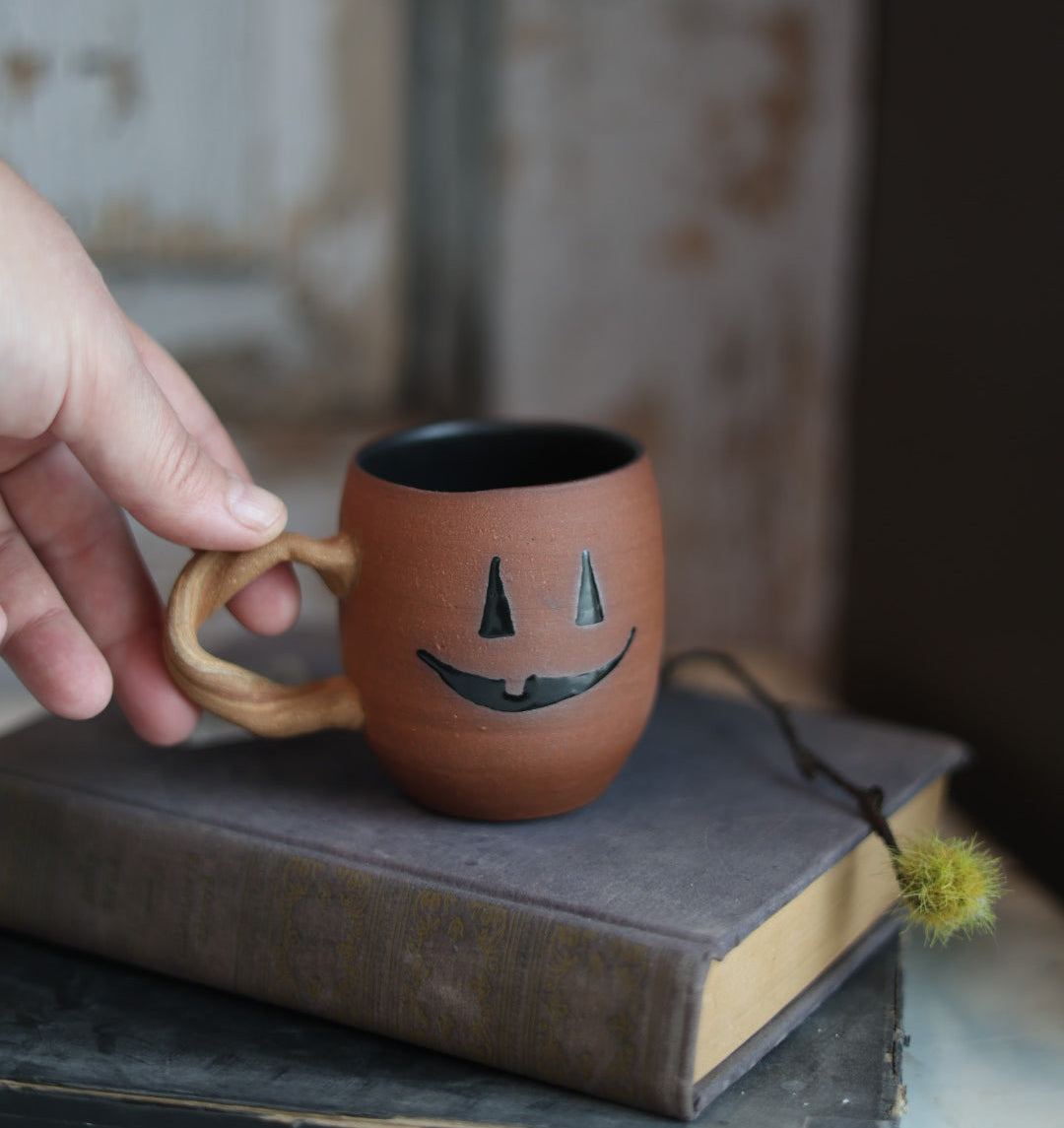 Little  Punkin' Petite Mug | Handmade for Halloween