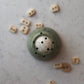 Minimalist Mini Pin Cushion in Moss Green
