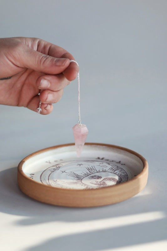 Rose Quartz Pendulum (Creativity and Empathy)