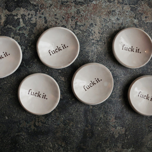 Fu#k It Trinket Dish