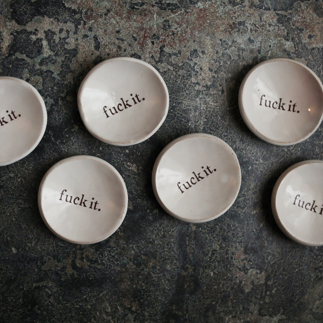 Fu#k It Trinket Dish