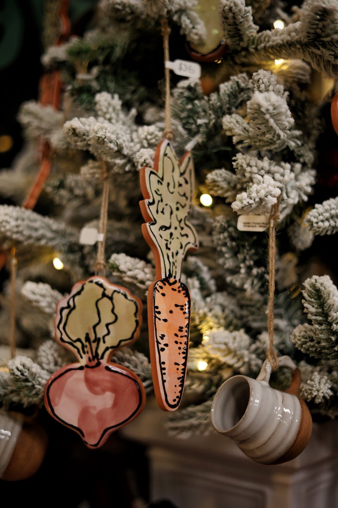 Large Carrot Ornament | Garden Fresh Holiday Decor