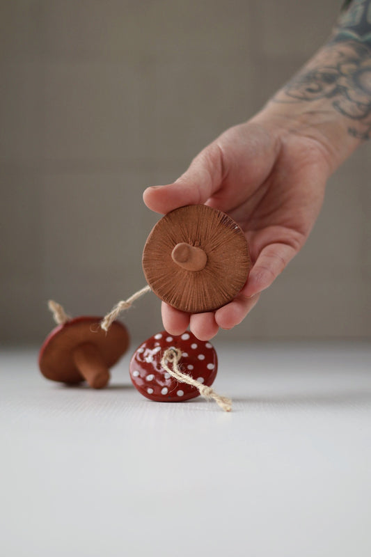 Red Mushroom Ornament