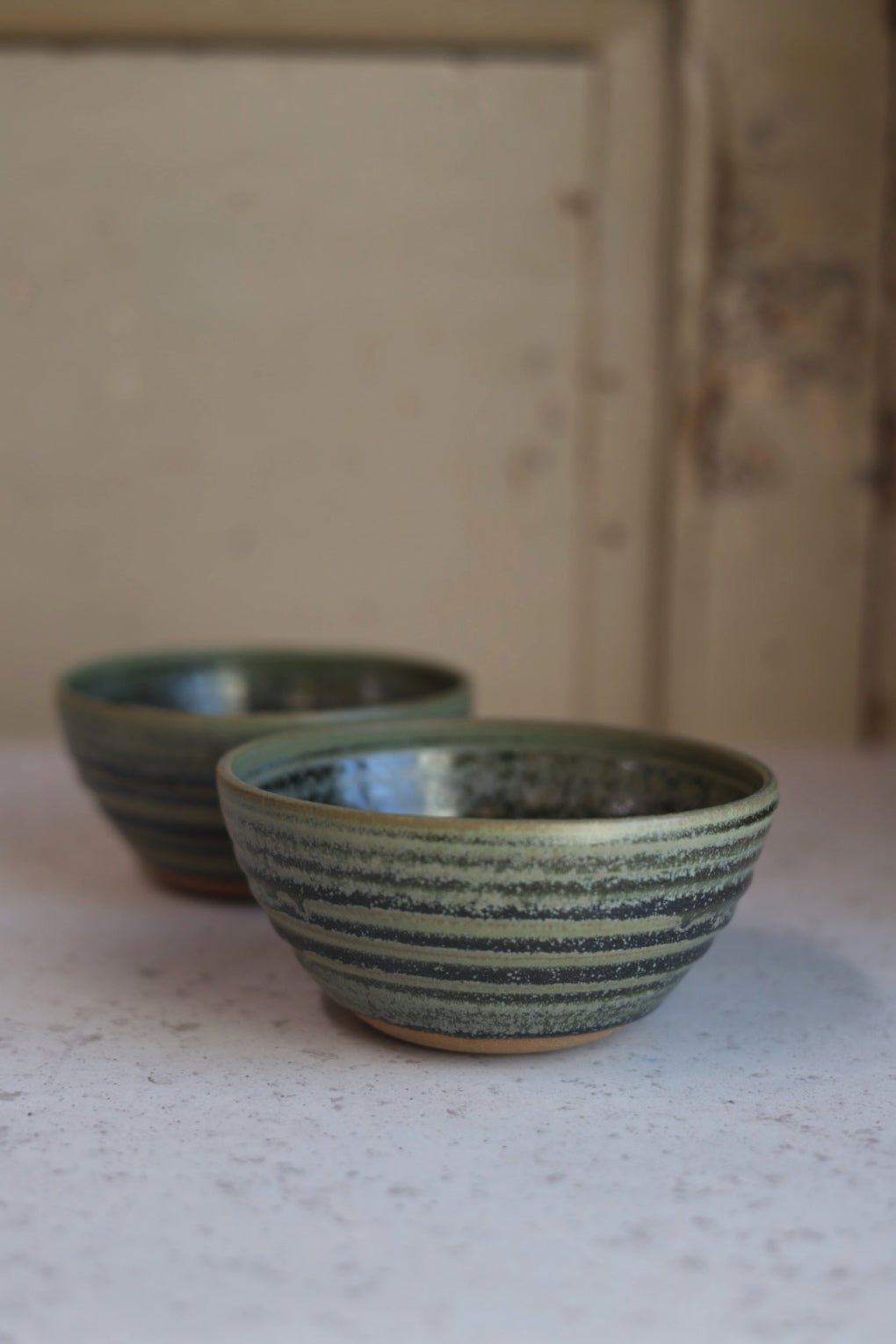 Ice Cream Bowl in Moss Green