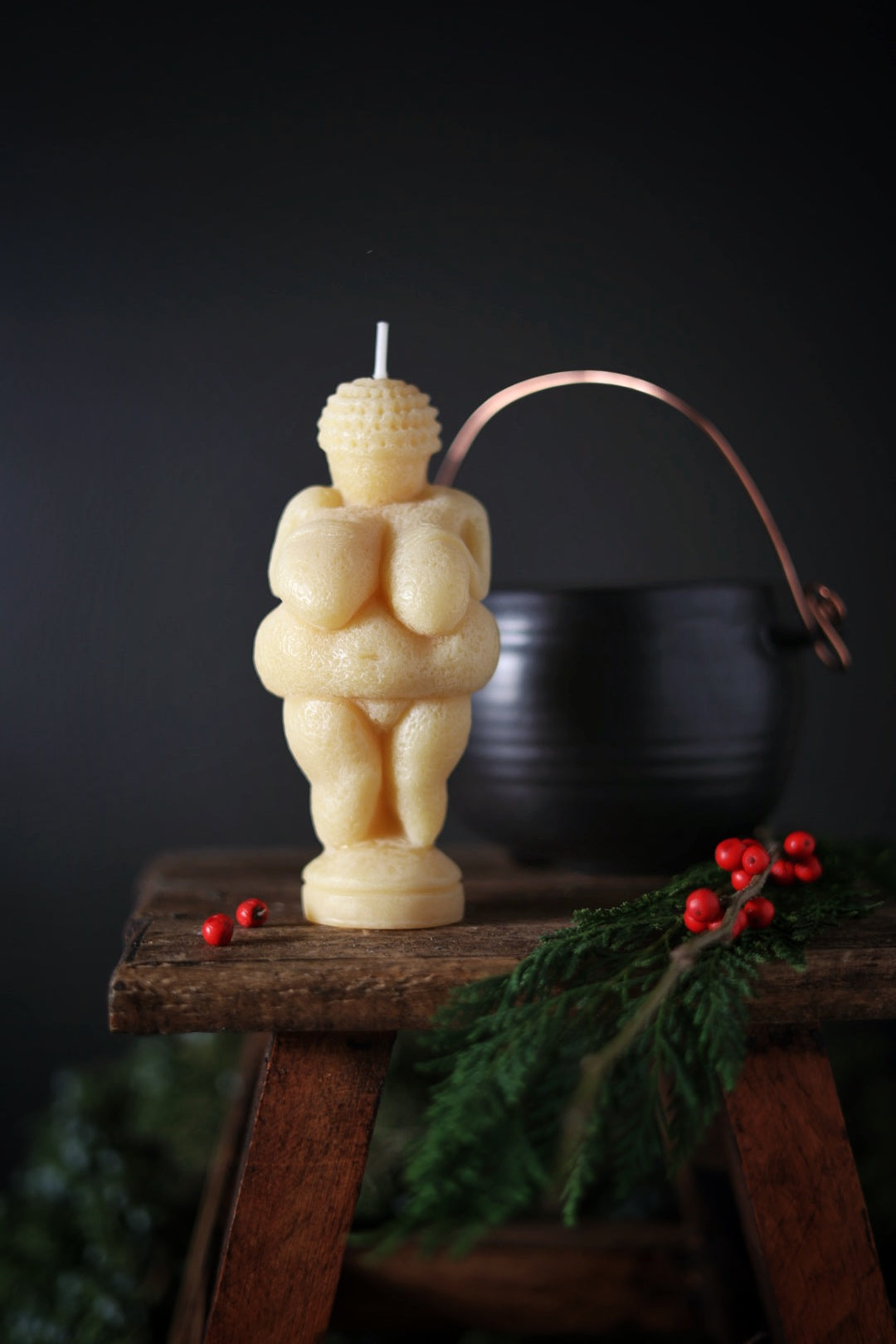 
                  
                    Venus of Willendorf Beeswax Candle
                  
                