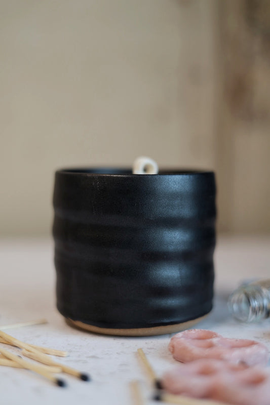 Ungovernable Candle - Black Glaze