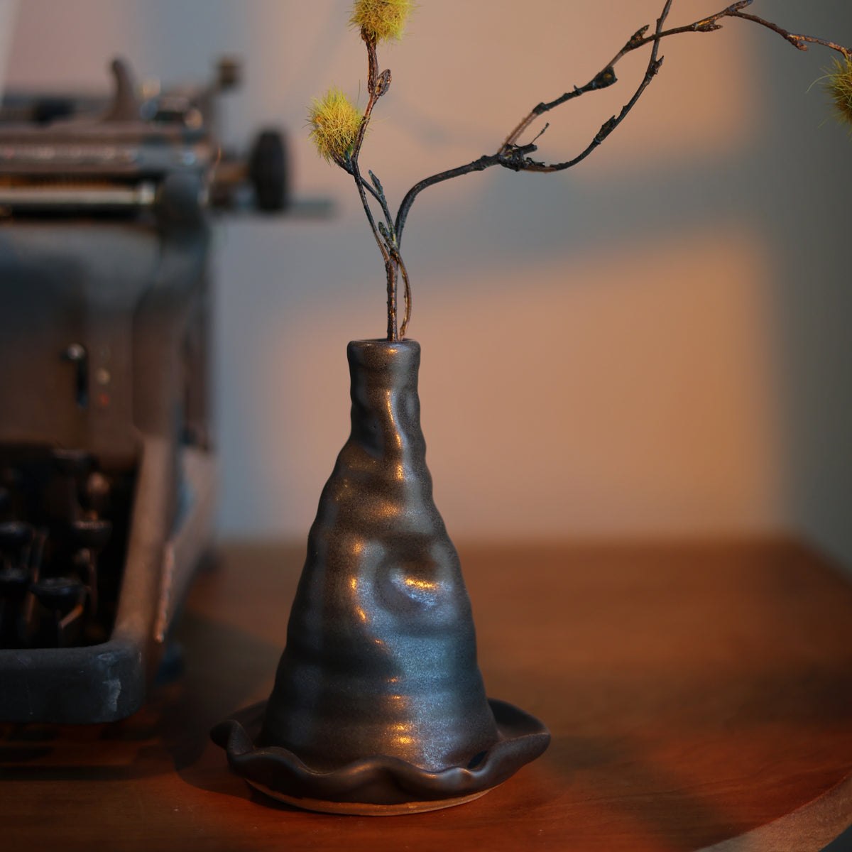 Black Witch Hat Vase | Slow Dark