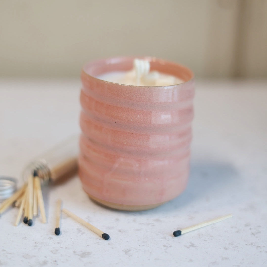 Ungovernable Make Me Candle - Pink Glaze