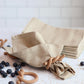 Beige Textured Cotton Napkin