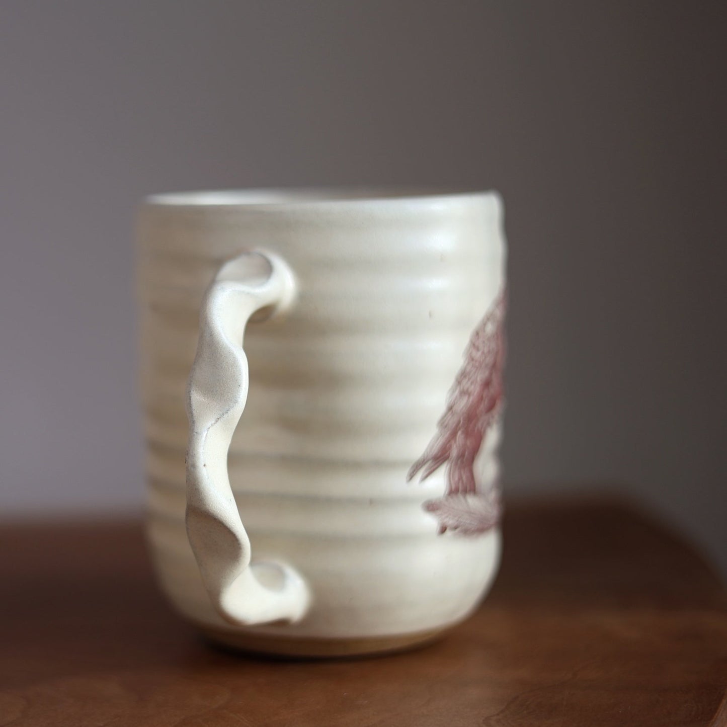 Jumbo Companion Mug in Cream | Slow Dark Raven