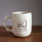 Jumbo Companion Mug in Cream | Slow Dark Feline