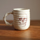 Companion Mug in Cream | Slow Dark Skull