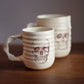 Companion Mug in Cream | Slow Dark Skull