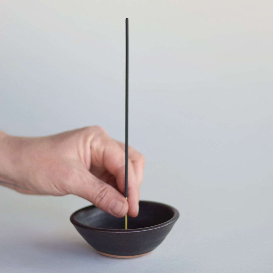 Incense Dish | Black Small