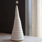 Handmade Ceramic Christmas Tree in White - 3 sizes