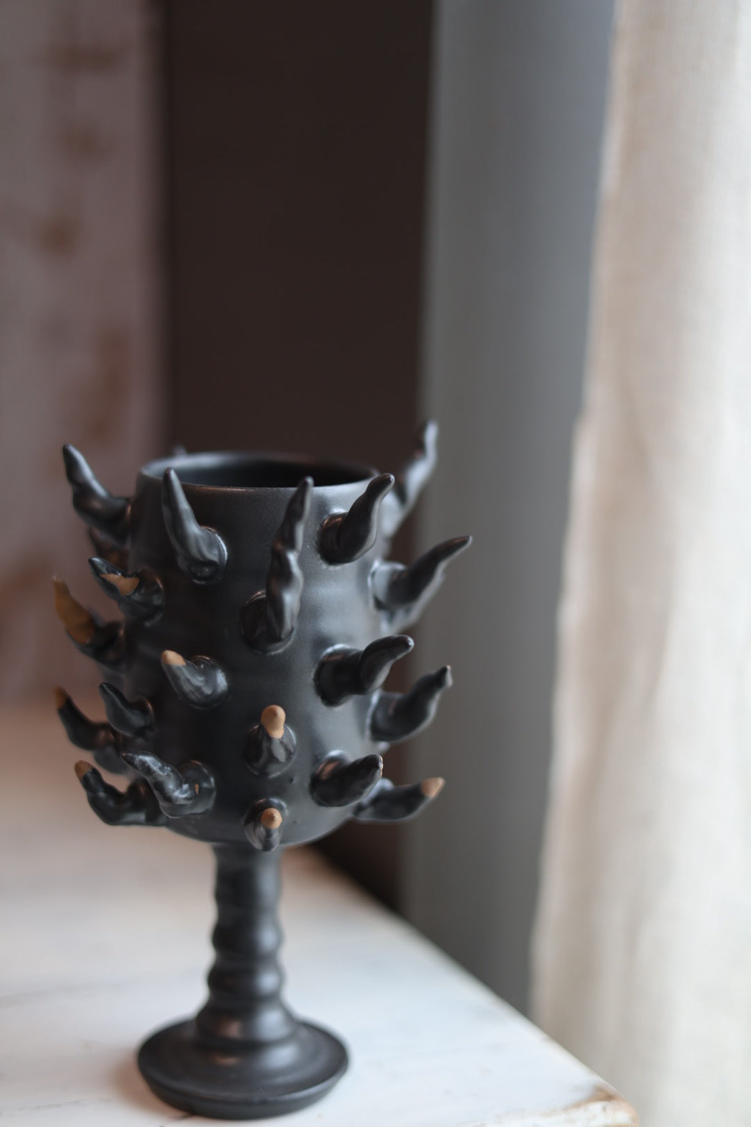 Black Chaos Goblet 002 | Handmade for the ultimate Badass
