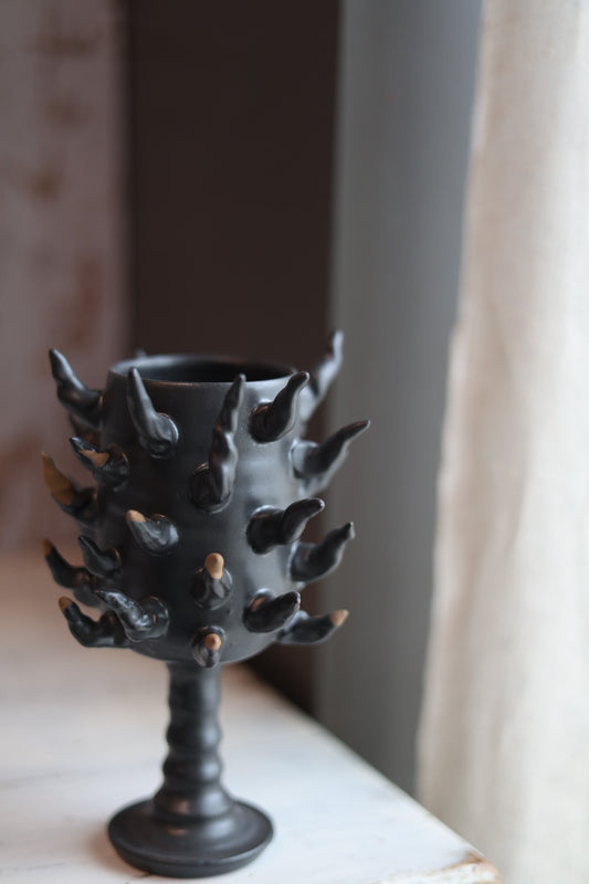 Black Chaos Goblet 002 | Handmade for the ultimate Badass