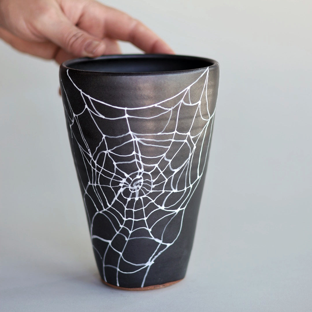 Spider Web Vase