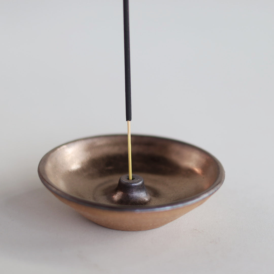 Incense Dish | Gold Small