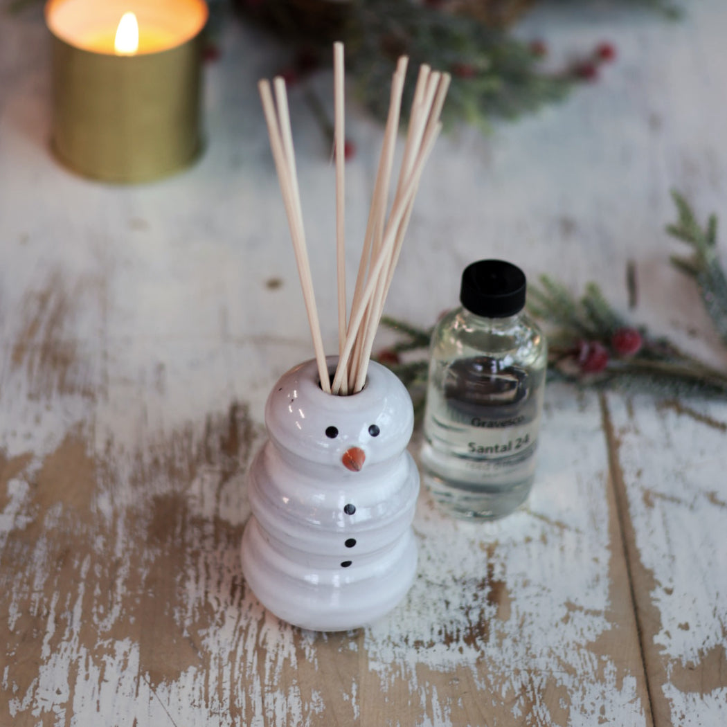 Snowman Reed Diffuser